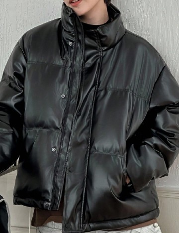 Geaca Shein Kids, negru