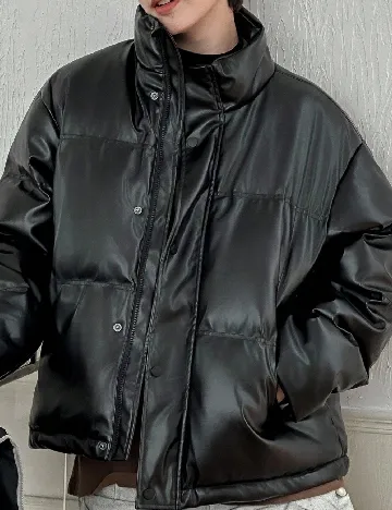 Geaca Shein Kids, negru