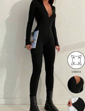 Salopeta SHEIN, negru