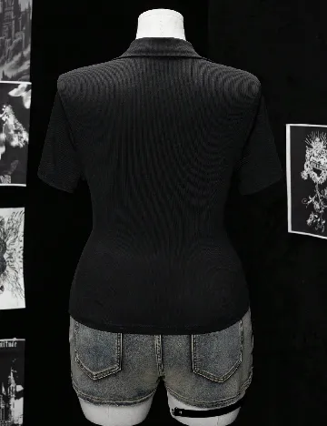 Tricou SHEIN CURVE, negru