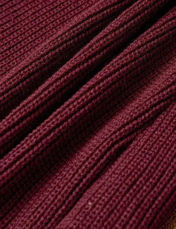 Rochie scurta Emery Rose Curve, visiniu