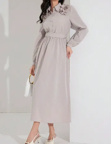 Rochie medie SHEIN, gri