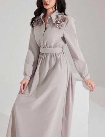 Rochie medie SHEIN, gri