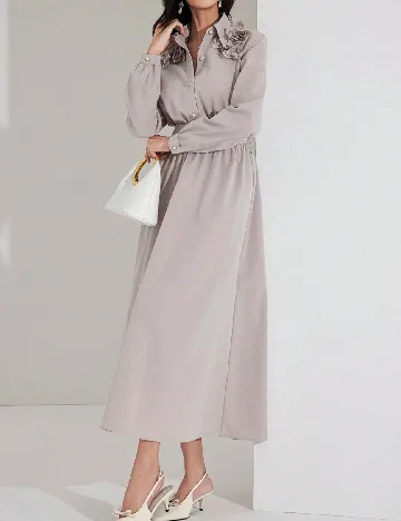 Rochie medie SHEIN, gri