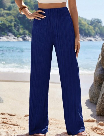 Pantaloni SHEIN, albastru