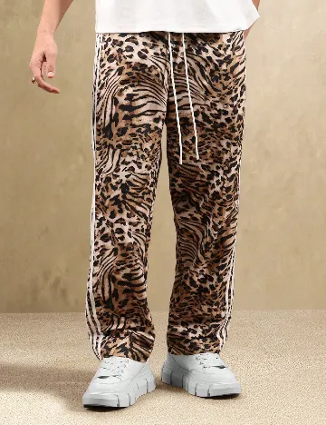 Pantaloni SUMWON, animal print