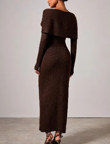 Rochie lunga SHEIN, maro