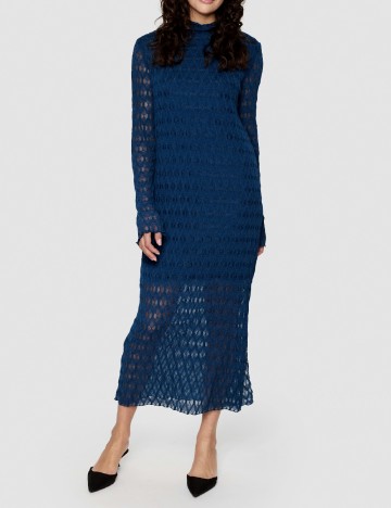 Rochie lunga Saint Tropez, bleumarin