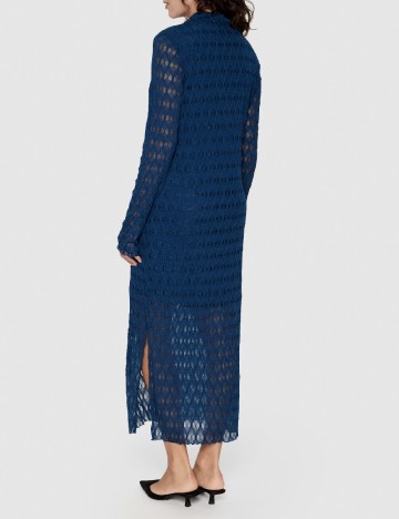 Rochie lunga Saint Tropez, bleumarin