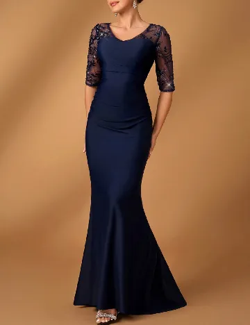 Rochie lunga SHEIN, bleumarin