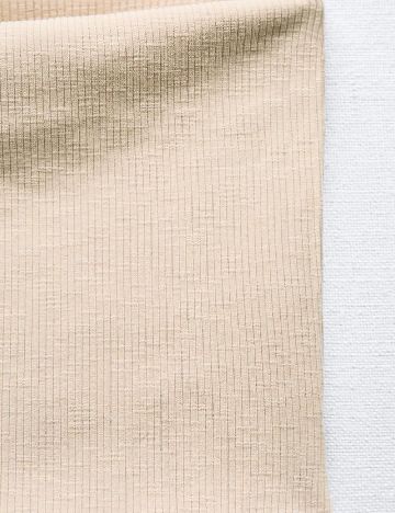 Pantaloni Zara, crem