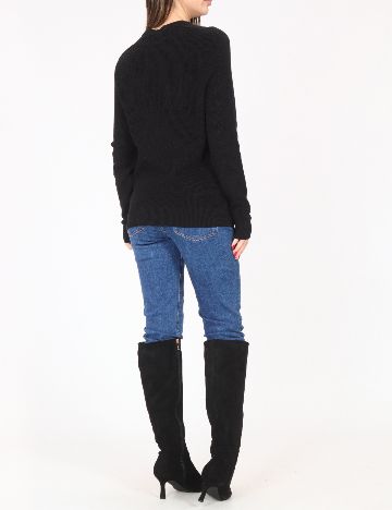 Bluza Pull&Bear, negru