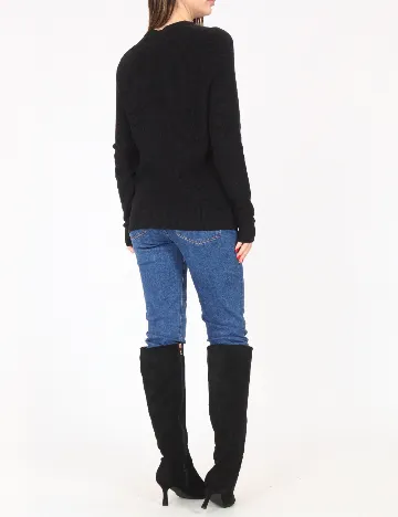 Bluza Pull&Bear, negru