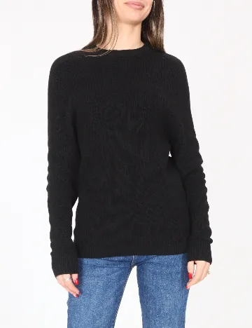 Bluza Pull&Bear, negru