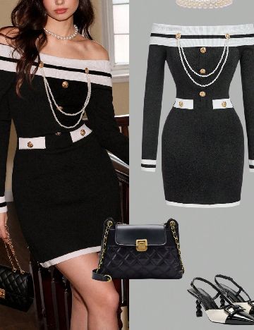 Rochie scurta SHEIN, negru