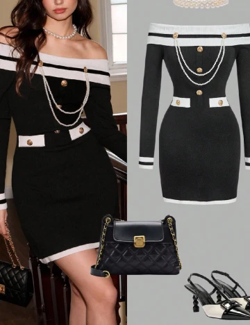 Rochie scurta SHEIN, negru