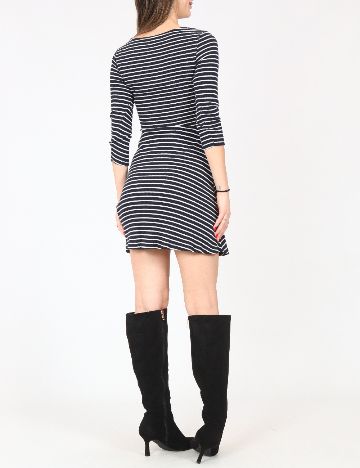 Rochie scurta Bershka, bleumarin