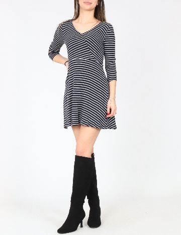 Rochie scurta Bershka, bleumarin