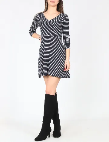 Rochie scurta Bershka, bleumarin