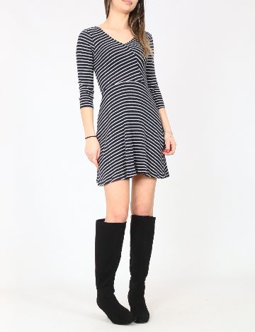 Rochie scurta Bershka, bleumarin