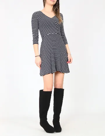 Rochie scurta Bershka, bleumarin