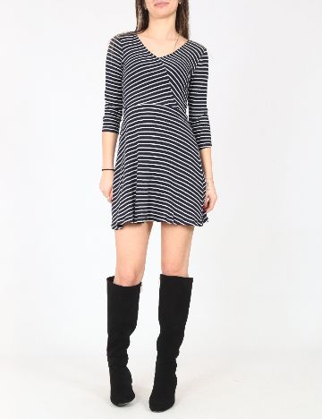 Rochie scurta Bershka, bleumarin