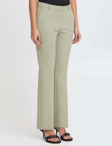 Pantaloni Ichi, verde