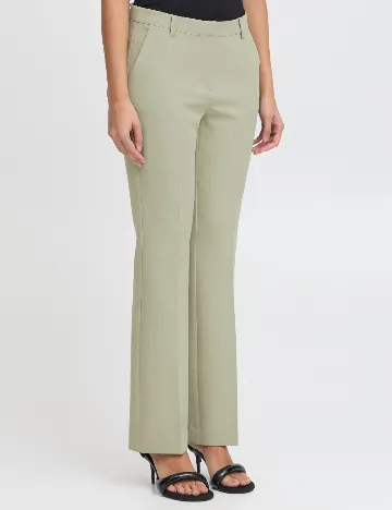 Pantaloni Ichi, verde