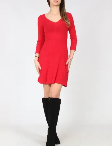 Rochie scurta Bershka, rosu