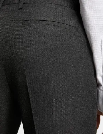 Pantaloni Zara, gri inchis