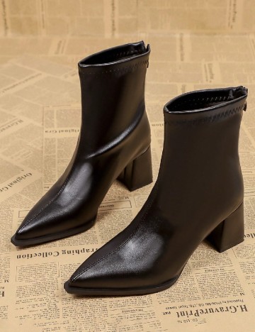 Botine SHEIN, negru