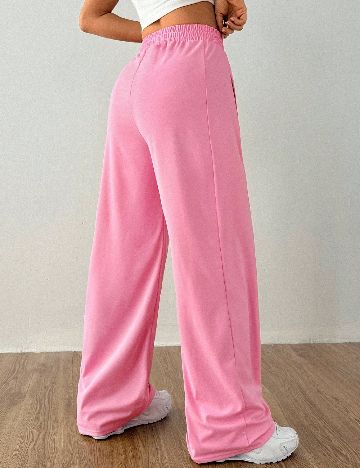 Pantaloni SHEIN, roz