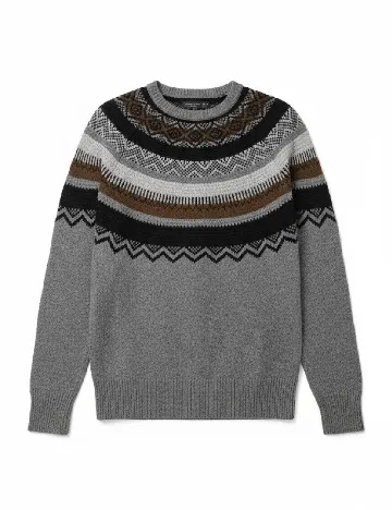 Bluza Pull&Bear, gri