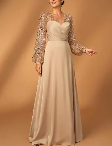 Rochie lunga SHEIN, maro