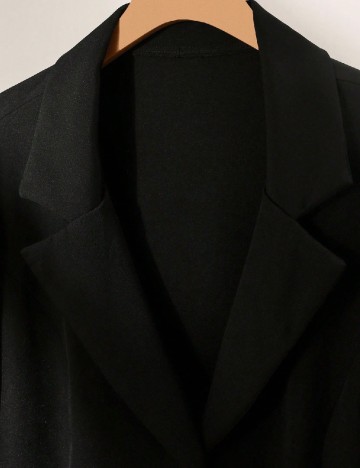 Sacou SHEIN CURVE, negru