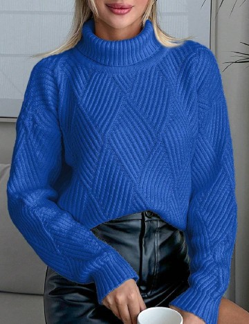 Pulover SHEIN, albastru