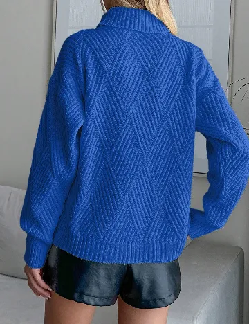 Pulover SHEIN, albastru