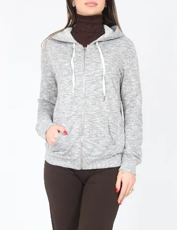 Hanorac Bershka, gri