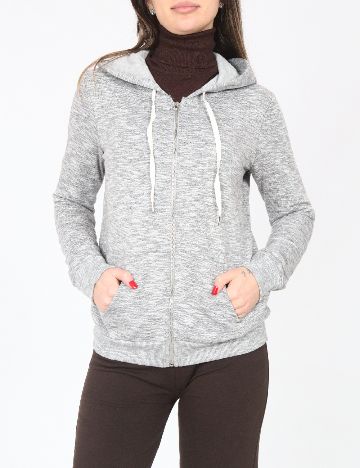 Hanorac Bershka, gri