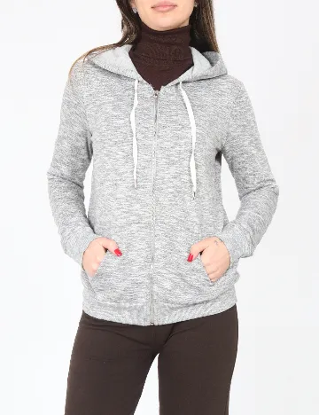 Hanorac Bershka, gri