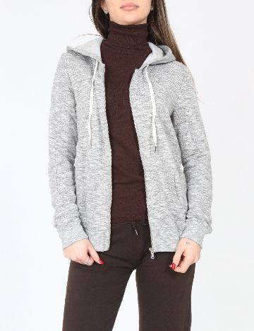 Hanorac Bershka, gri