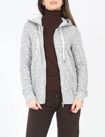 Hanorac Bershka, gri