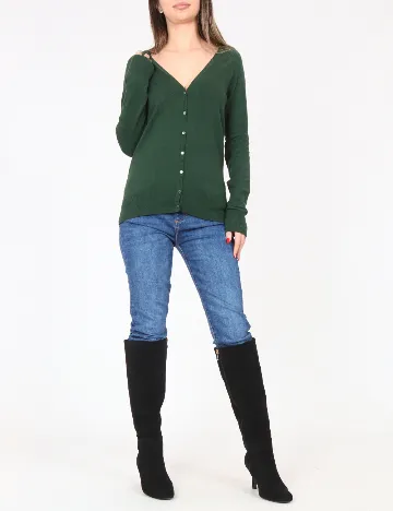 Cardigan Zara, verde