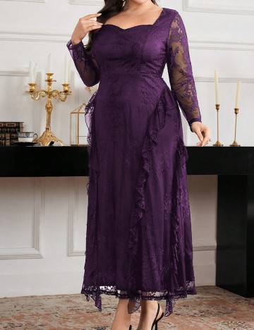 Rochie lunga SHEIN CURVE, mov