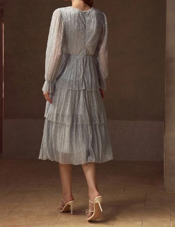 Rochie medie MOTF, gri