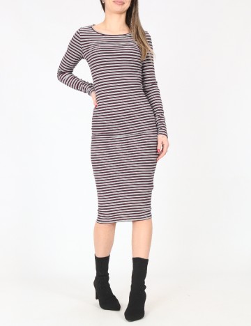 Rochie medie Bershka, mix culori