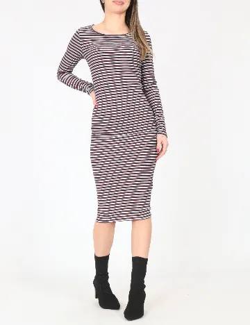 Rochie medie Bershka, mix culori