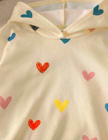 Hanorac Shein Kids, crem