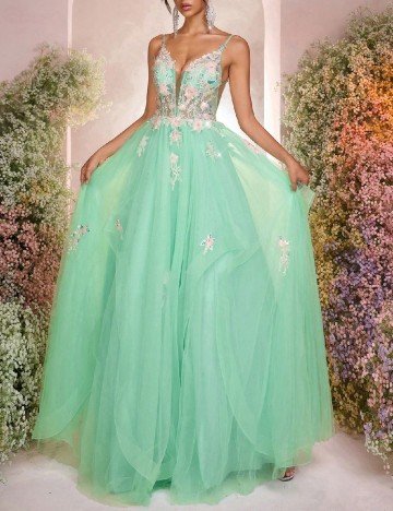 Rochie lunga SHEIN, turcoaz