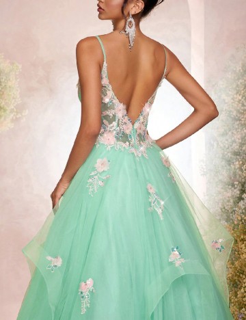 Rochie lunga SHEIN, turcoaz